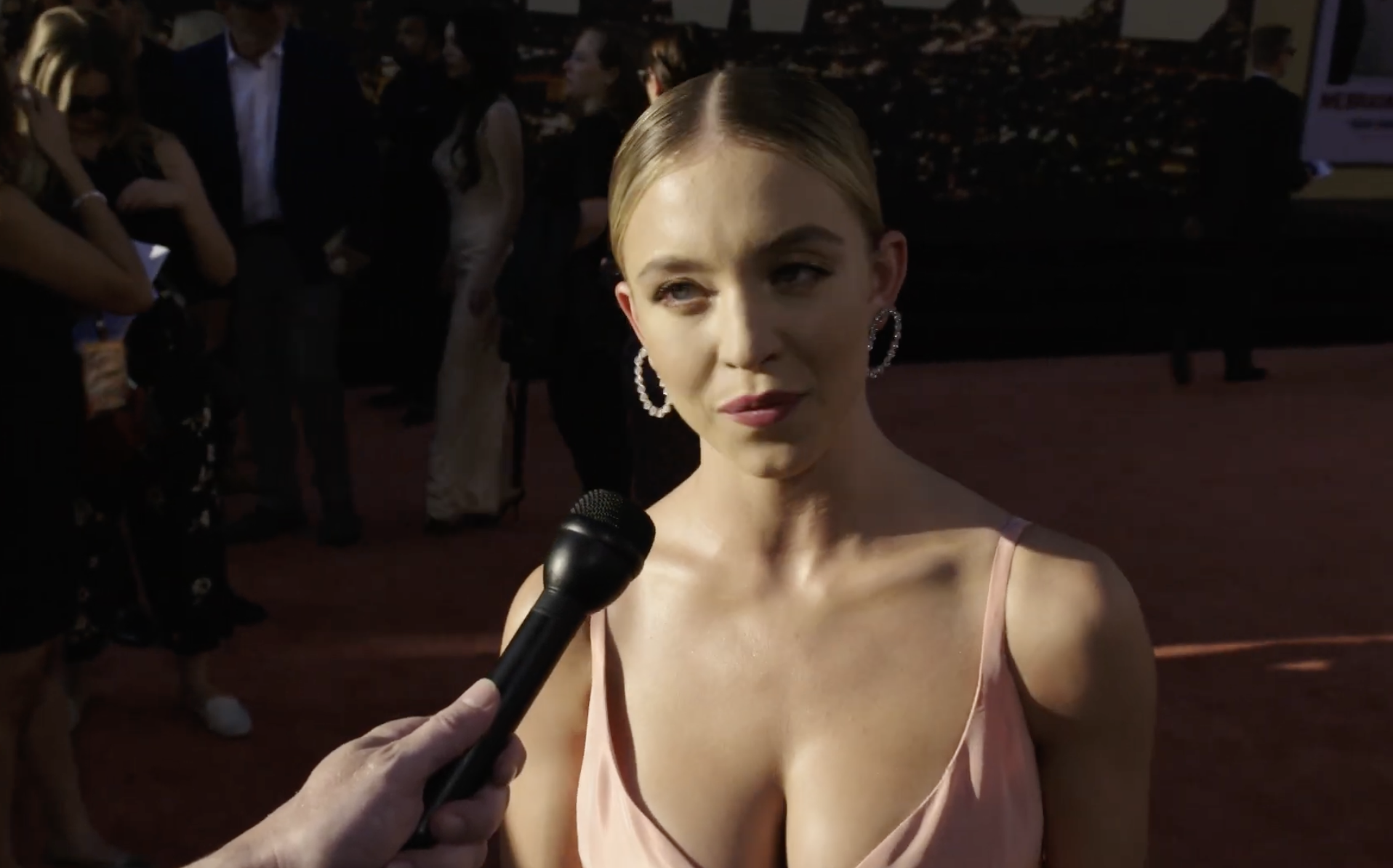  Sydney Sweeney interview Once Upon A Time Los Angeles Premiere